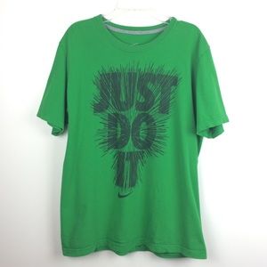 Nike Just Do It Green T-shirt